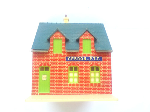 Décor maquette jouef immeuble - décor,