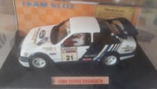 Slot Car Voiture de Circuit 1/32 FORD SIERRE COSWORTH TEAM SLOT Carlos SAINZ