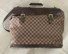 BAGAGE À MAIN LOUIS VUITTON (CARTABLE / VOYAGE) UNISEXE, WEST-END DAMIER ÉBÈNE
