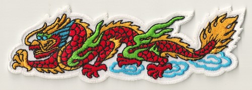 Patche patch écusson dragon - patche,