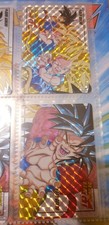 Dragon Ball z carddass super battle binder set power level 03 04 dbz Rééditions