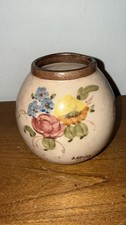 Ancien Vase boule signé