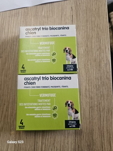 Duo vermifuges chien - duo,