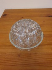 Pique fleurs vintage en verre