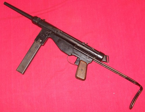 Movie prop submachine gun - submachine,