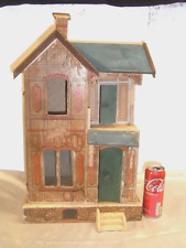 🇫🇷 ANCIENNE RARE GRANDE MAISON DE POUPEE EN BOIS 1900  JOUET FILLE DOLL HOUSE