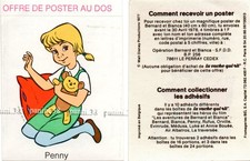 Vignette PENNY "BERNARD ET BIANCA" VACHE QUI RIT 1978