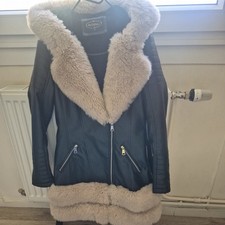 Manteau fourrure - manteau,