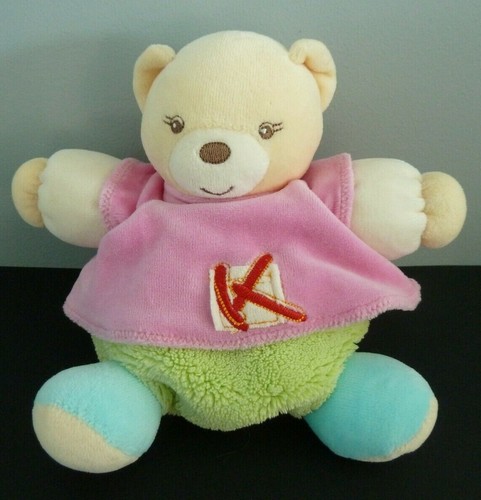 Doudou boule kaloo ours - kaloo,
