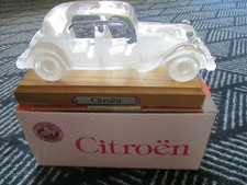 hofbauer collection citroen traction neuf en boite cristal au plomb