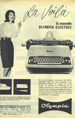 Publicite advertising 1961 - advertising,