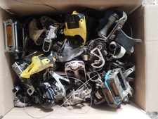 CARTON LOT REVENDEUR DIVERS PIECES VELO SHIMANO LOOK MAILLARD ETC 13,5KG