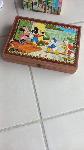 Jouet boite cubes - jouet, mickey