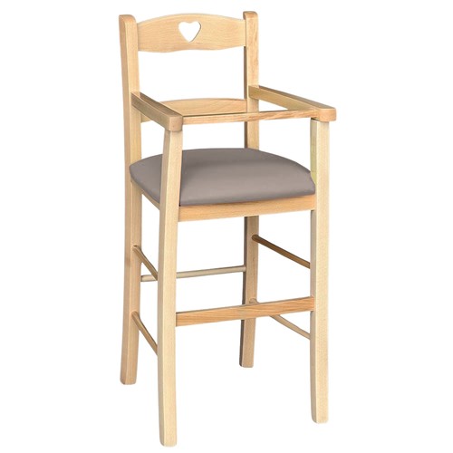 Chaise haute bois - haute,