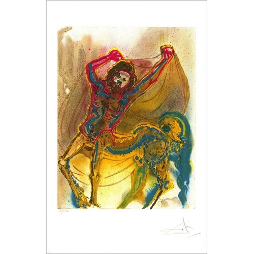 Dali salvador lithographie - dali,