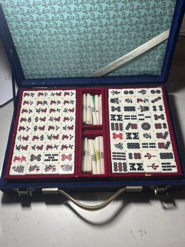 Ensemble mahjong avec - ensemble, de