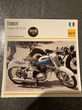 Carte fiche moto collection - carte,