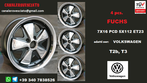 Jantes fuchs rsr 7x16 - rsr,