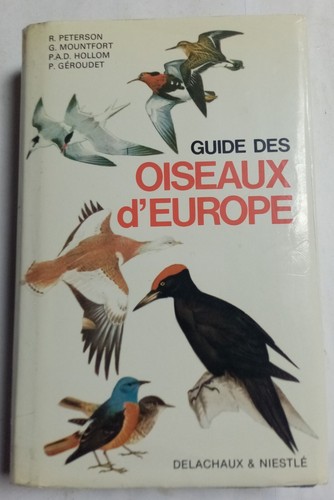 Guide des oiseaux - d'europe,