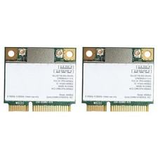 2X AR9462 AR5B22 WB222 Demi- PCIe 300Mbps + Bluetooth4.0 WLAN Wifi Carte Sa9653