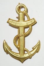 INSIGNE ANCRE DE MARINE POUR