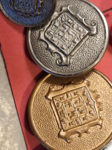 Lot boutons anciens métal - lot, 3