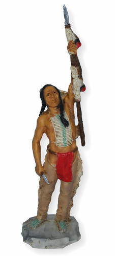 Figurine indien chef crazy - figurine,