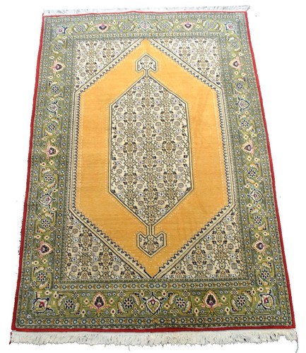 Tapis persan fait - , mains