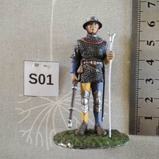soldat 54mm - chevalier moyen