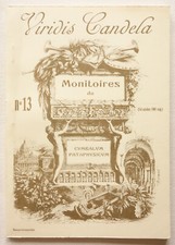 Monitoires du Cymbalum Pataphysicum N° 13 - Théorie de la Prétention EO 1989