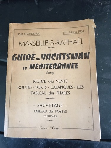 Livre ancien guide yachtsman - livre,