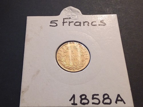 Francs napoléon iii - 5,