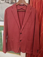 Veste blazer homme TAGLIATORE 700€ lin et coton taille EU52 ( L ) Made in Italy