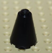 Lego vintage Black Cone 2x2x2-Solid Stud ref 3942a sets 1593 6929 6951 462 920 