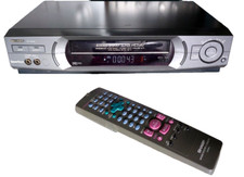 Sharp VC-FM15FPM – Magnétoscope VHS avec télécommande – Bon état – Fonctionnel