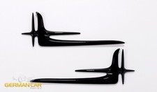 Barre Ornement Emblème Tuning Version Longue pour Mercedes X253 Et W205 Nero-Mo