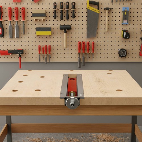étau table encastré - de,