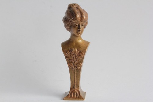 Sceau bronze buste femme - buste, art