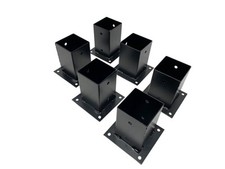 Base de poteau à visser sur