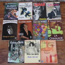 FRANCOISE SAGAN - LOT DE 11