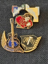 Lot Pin’s Johnny Hallyday. Puzzle. On Tour. Johnny Guitare