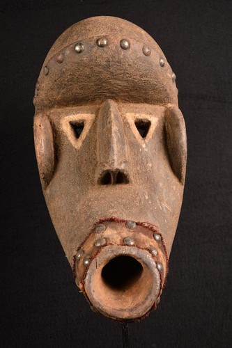 Masque ancien africain - masque, en