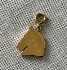 HERMÈS  CHARM OU BRELOQUE TÊTE DE CHEVAL