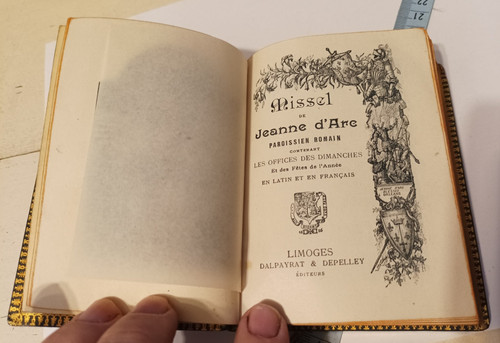 Ancien missel maroquin - missel, de