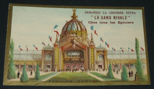 Chromo 1889 chicoree - 1889, sans