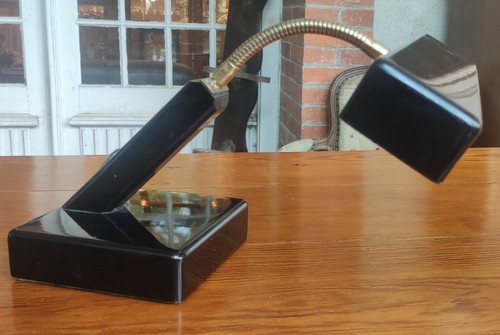 Lampe bureau design bois - design, en