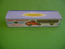 DINKY TOYS 36A CAMION WILLEME SEMI-REMORQUE FARDIER BOITE VIDE-EMPTY BOX