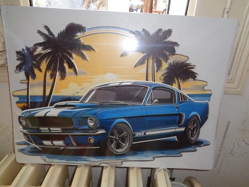 Plaque tole metal - tole,