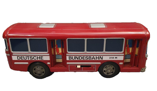Jouet tôle bus - jouet, en
