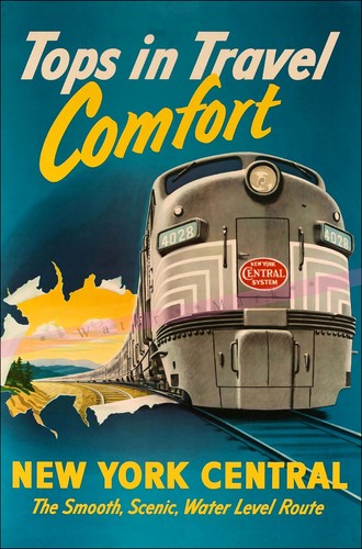 New york central 1950 - york, rr